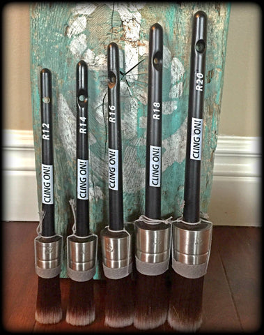 Cling On! R-Series Round Brushes - Collette's Cottage
