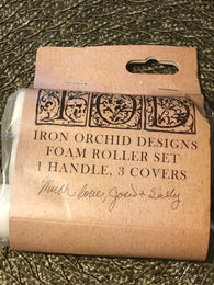 IOD Foam Roller Kit - Handle with 3 Rollers