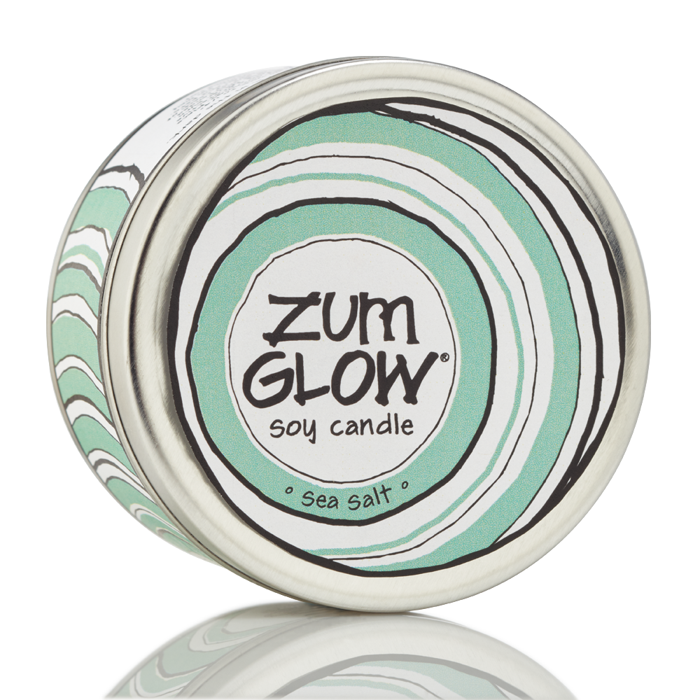 ZUM Glow Soy Candle 7 oz. tin Collette s Cottage