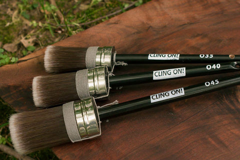 Cling On! O-Series Oval Brushes