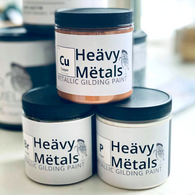 Wise Owl Heavy Metals Metallic Gilding Paint - 8 oz.