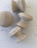 IOD- Unfinished Wood Knobs