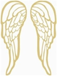 Angel Wings Cutout - Pair